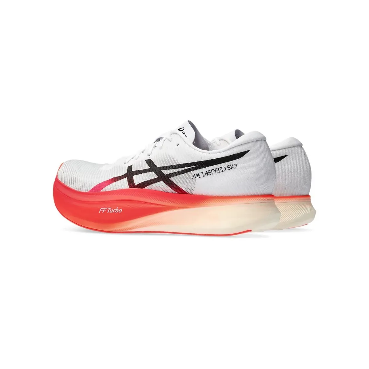 Asics Metaspeed Sky+ White Red SS24 Unisex Running Shoes