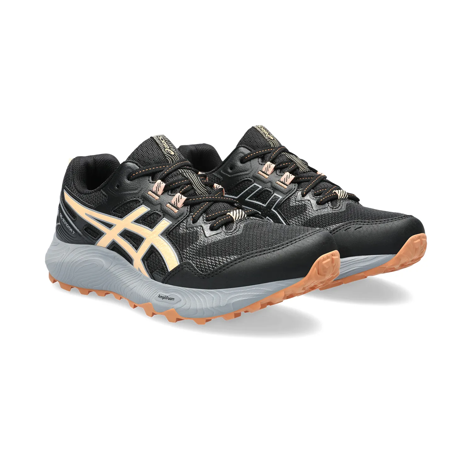 ASICS Sonoma 7 - Black/Apricot Crush - Online Shopping