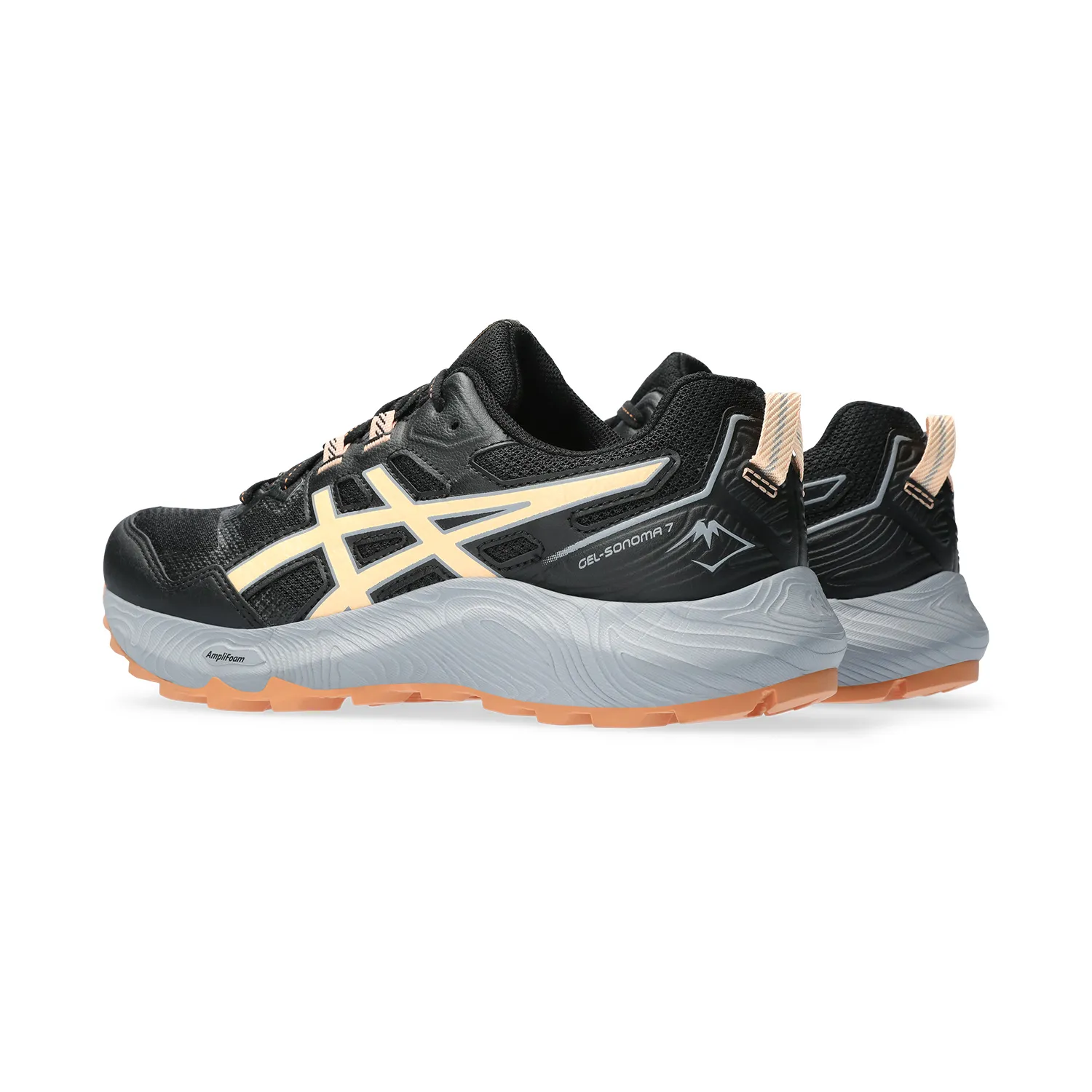 ASICS Sonoma 7 - Black/Apricot Crush - Online Shopping