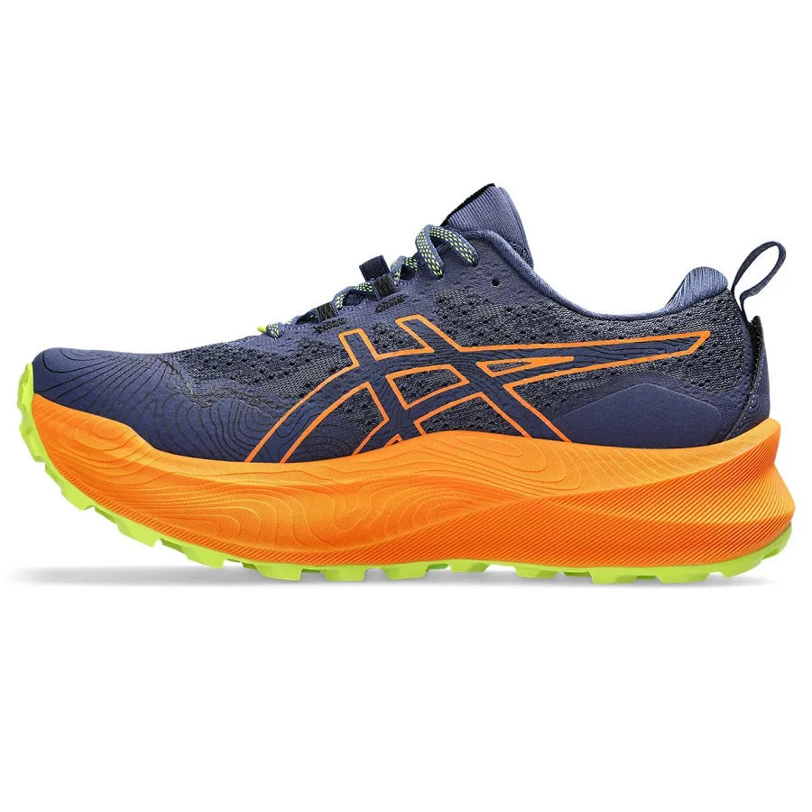 Asics Trabuco Max 2 - Azul marino, Naranja, Verde