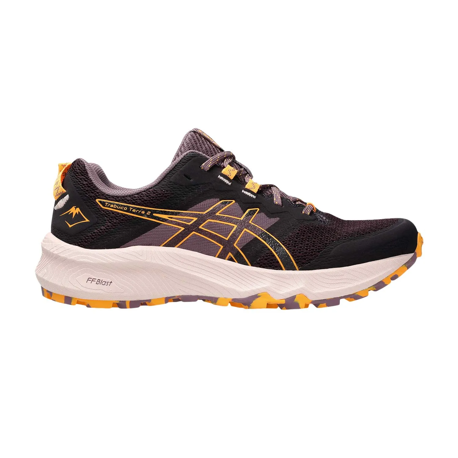 Asics Trabuco Terra 2 Dark Aubergine Stadium Orange - Best Price & Fast Delivery!