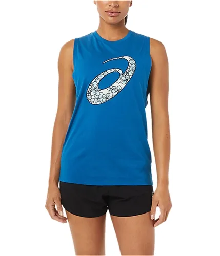 Asics Womens Cherry Blossom Muscle Tank Top