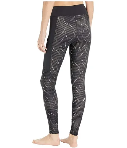 Asics Womens W Core Train Print Tight Compression Athletic Pants