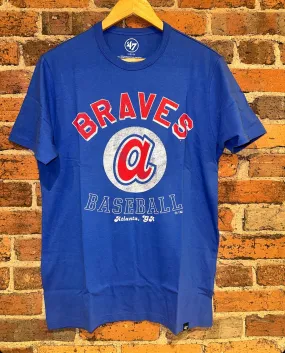 Atlanta Braves Nostalgia Franklin Tee - 47 Brand