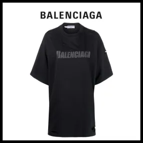 Balenciaga Cotton Logo Luxury T-Shirts