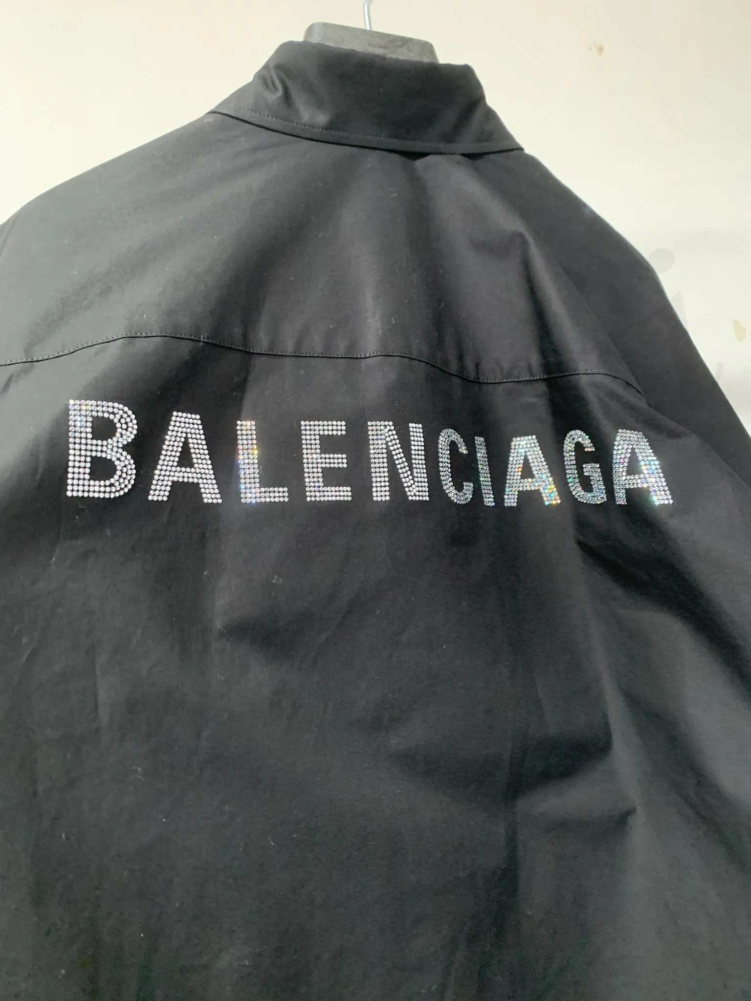 Balenciaga Cotton Logo Shirts & Blouses