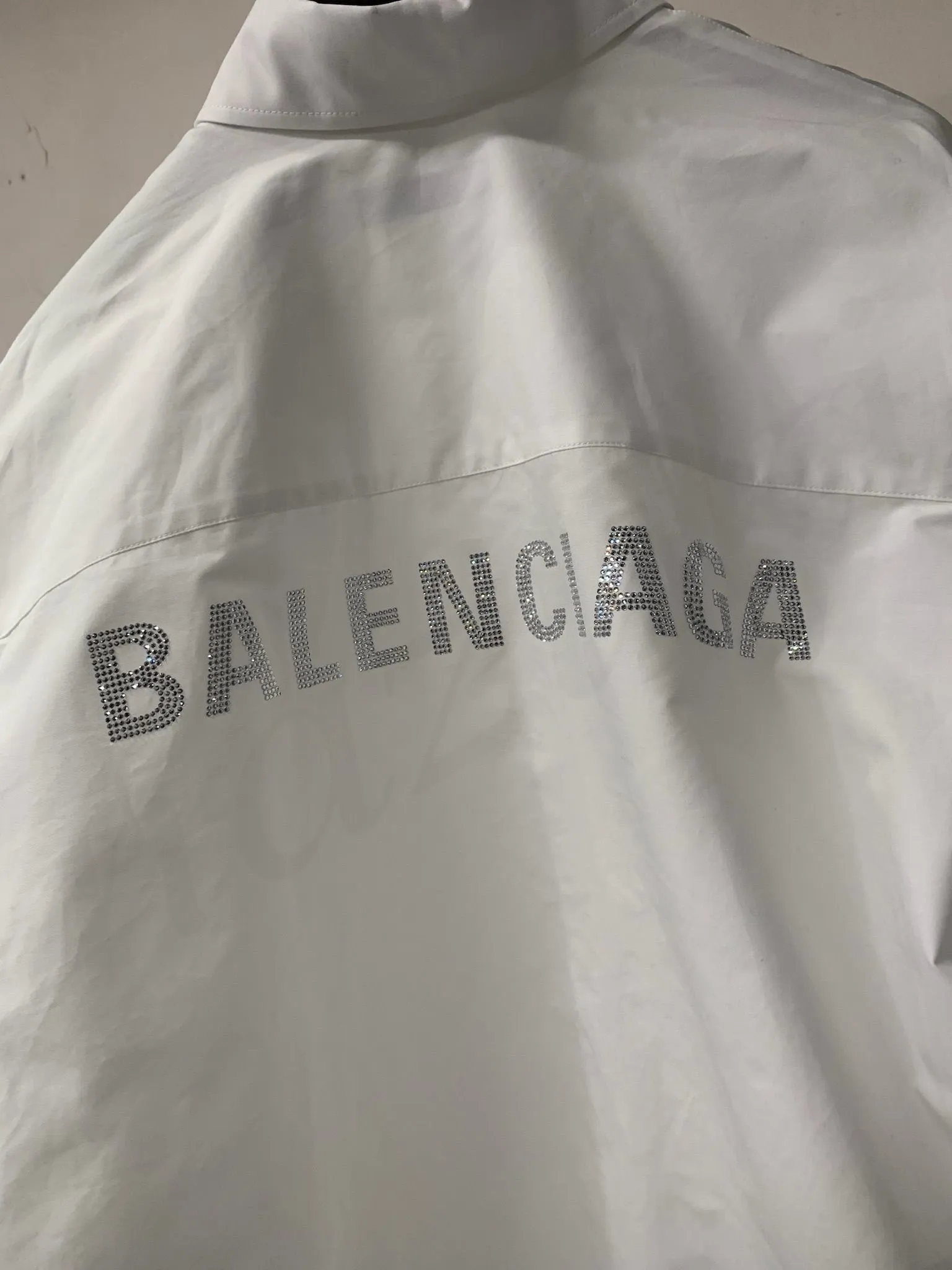 Balenciaga Cotton Logo Shirts & Blouses