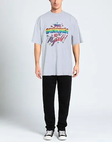 BALENCIAGA  |Crew Neck Street Style Plain Cotton Short Sleeves Logo