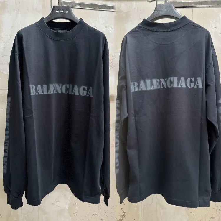 Balenciaga exclusive logo luxury t-shirts with FX advantage.