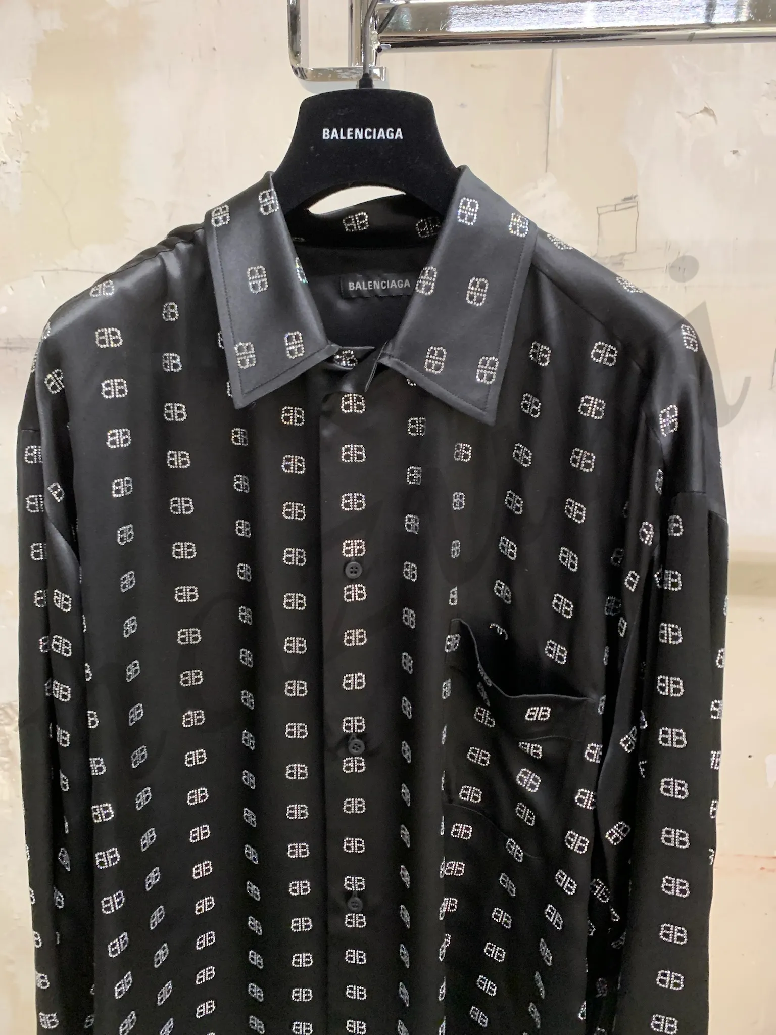 Balenciaga Shirts and Blouses with Logo