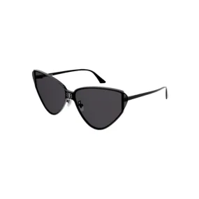 Balenciaga Sunglass Woman Black Grey BB0191S-001