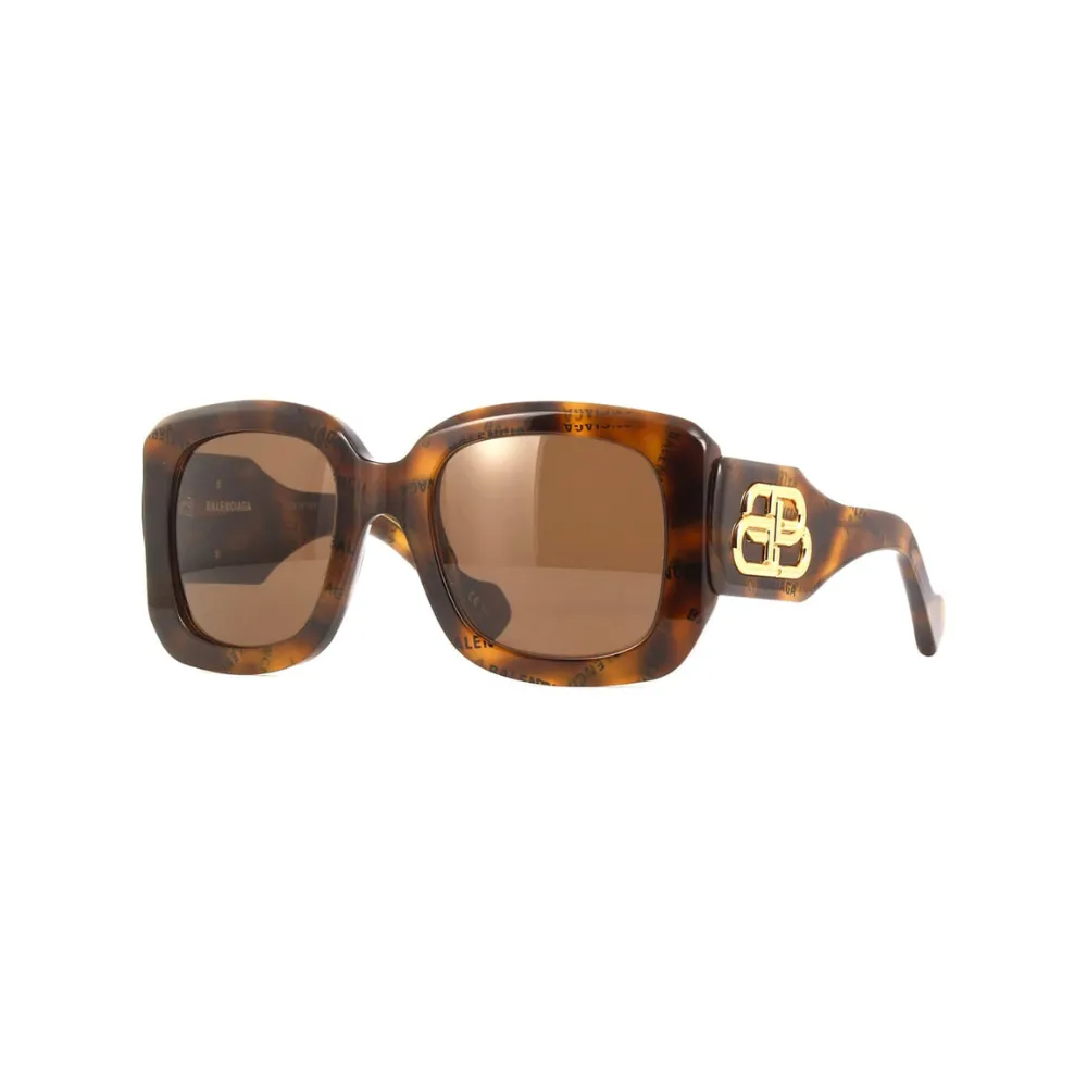 Balenciaga sunglasses 0069S 007 Havana/Brown