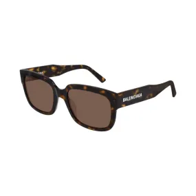 Balenciaga sunglasses BB0049S, havana/brown, 55mm