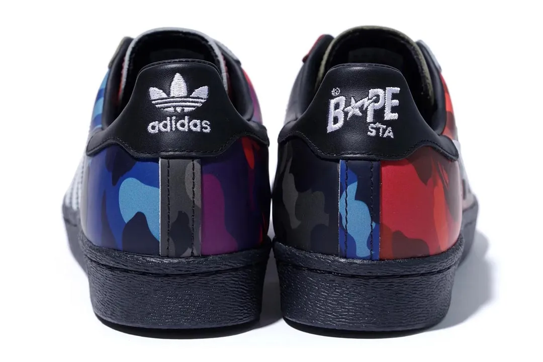 BAPE & adidas Announce Upcoming Juxtaposed Superstar 80s Collab