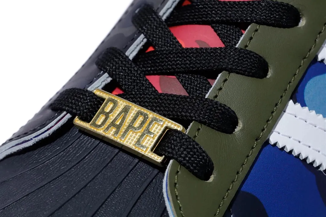 BAPE & adidas Announce Upcoming Juxtaposed Superstar 80s Collab