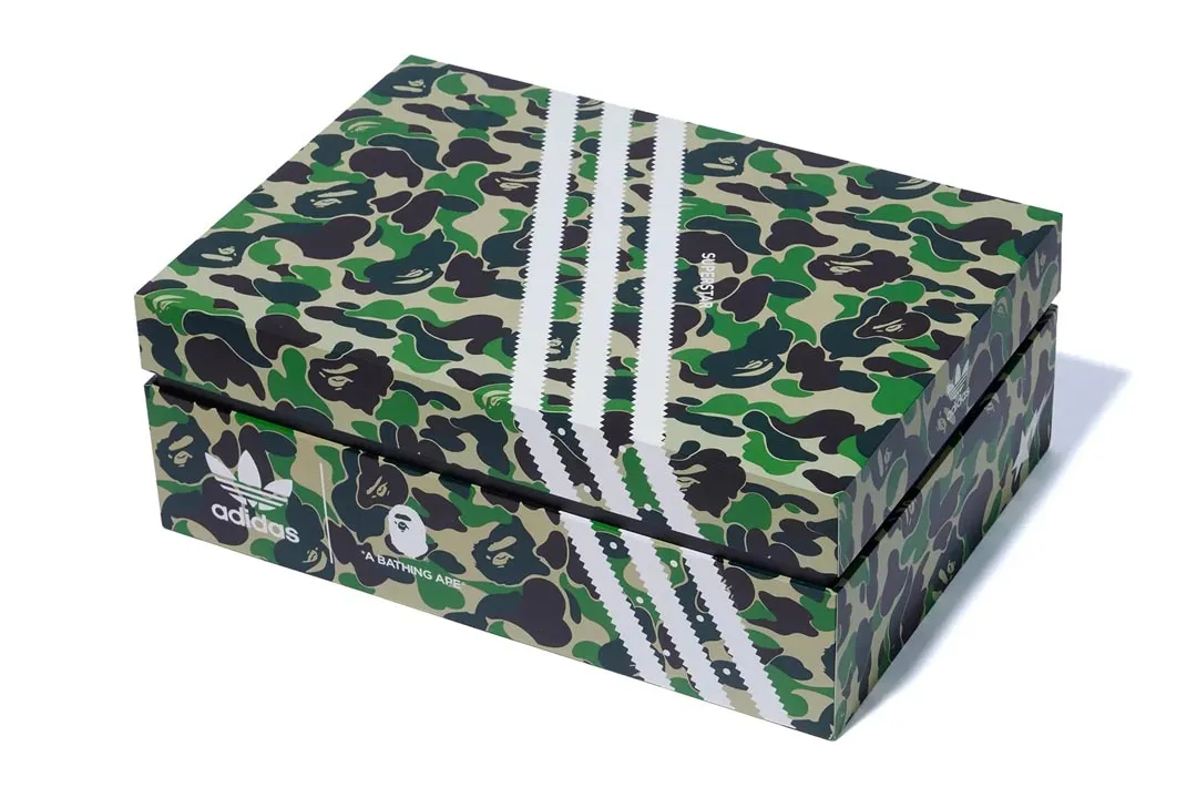 BAPE & adidas Announce Upcoming Juxtaposed Superstar 80s Collab