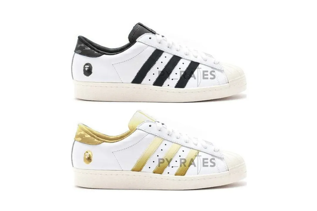 BAPE & adidas Announce Upcoming Juxtaposed Superstar 80s Collab