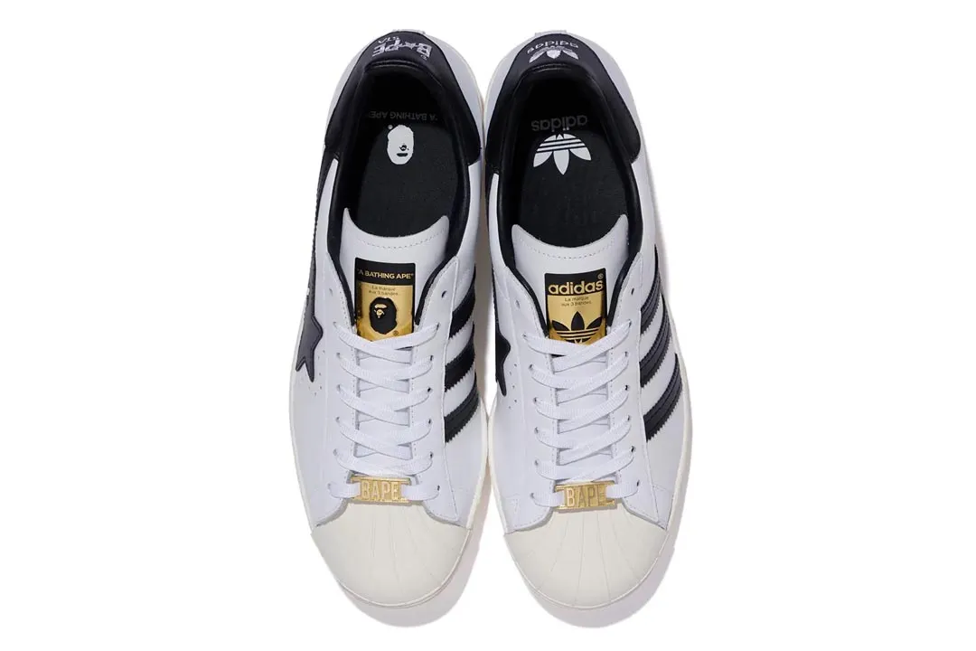 BAPE & adidas Announce Upcoming Juxtaposed Superstar 80s Collab