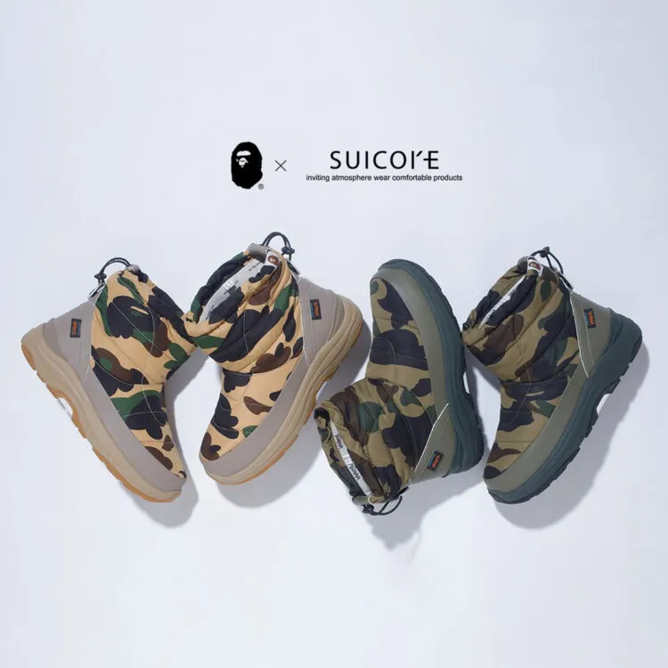 BAPE & SUICOKE Switch out Sandals for Bower Boots