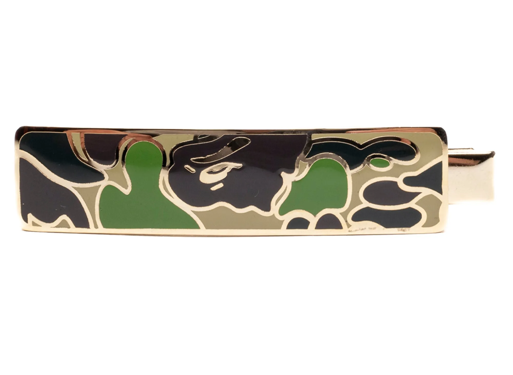 Bape ABC Camo Hair Clip Green.