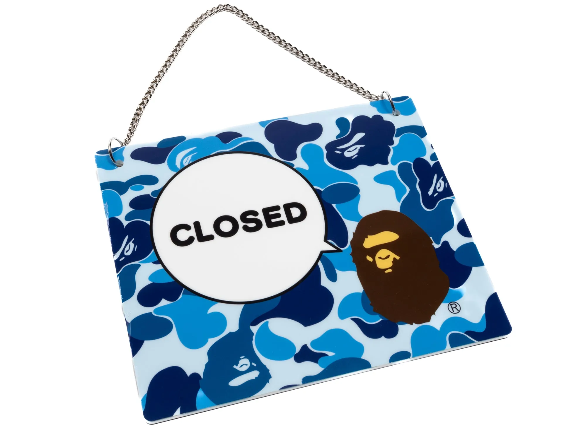 Bape ABC Camo Open/Closed Signboard