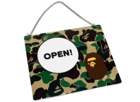 Bape ABC Camo Open/Closed Signboard