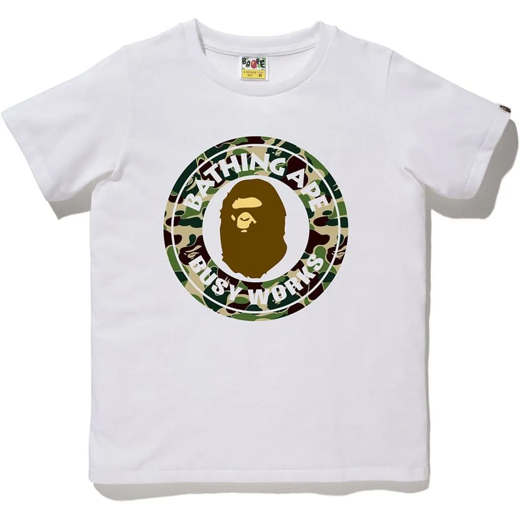 BAPE ABC camouflage busy work white green