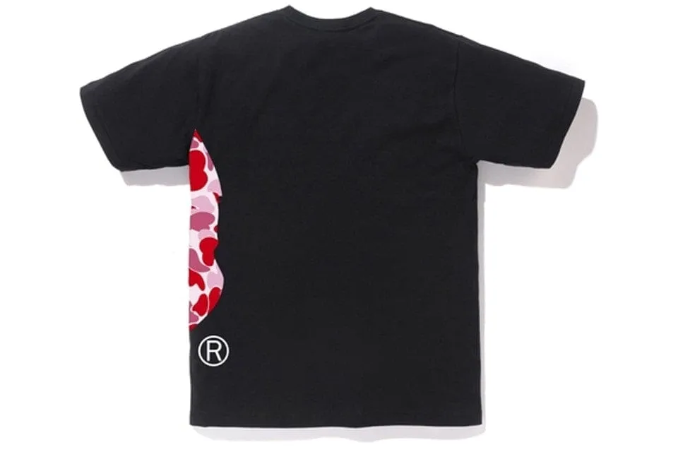 BAPE ABC Side Big Ape T-Shirt Black/Pink