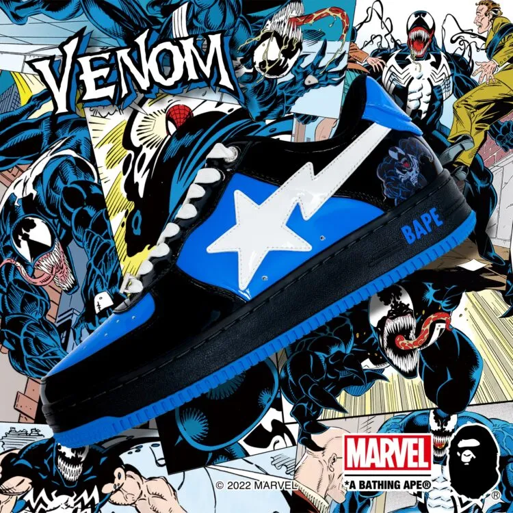 BAPE Adds Spider-Man, Venom & Dr. Strange to Its Latest Marvel BAPESTA Range