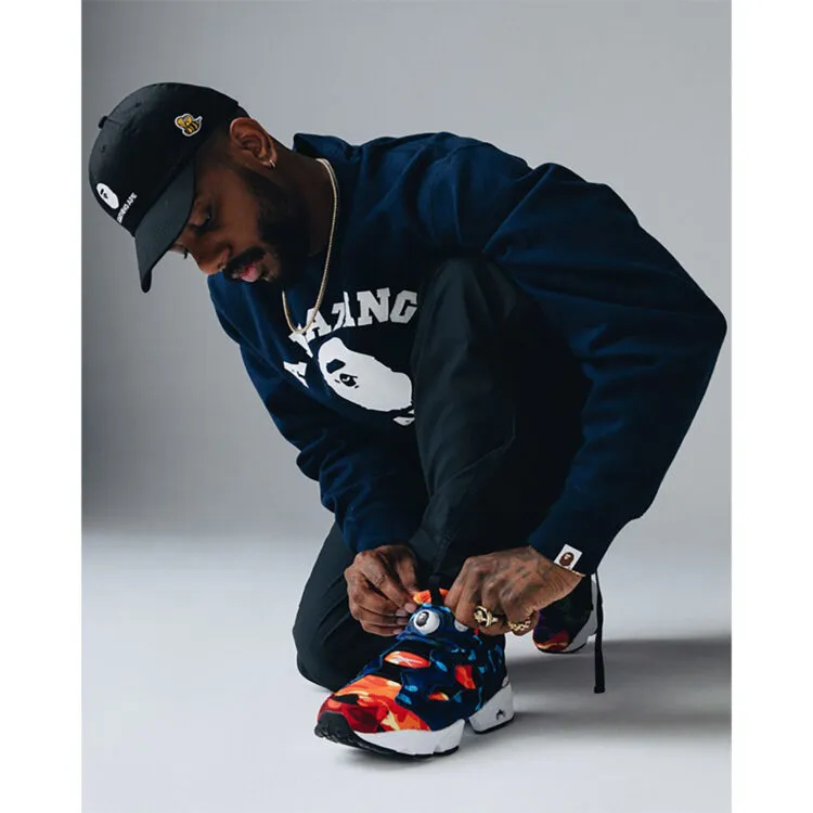 BAPE And Reebok Unveil SS22 Collaboration On The Instapump Fury And Club C 85