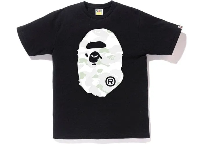 Bape Big Head Glow Camo Tee