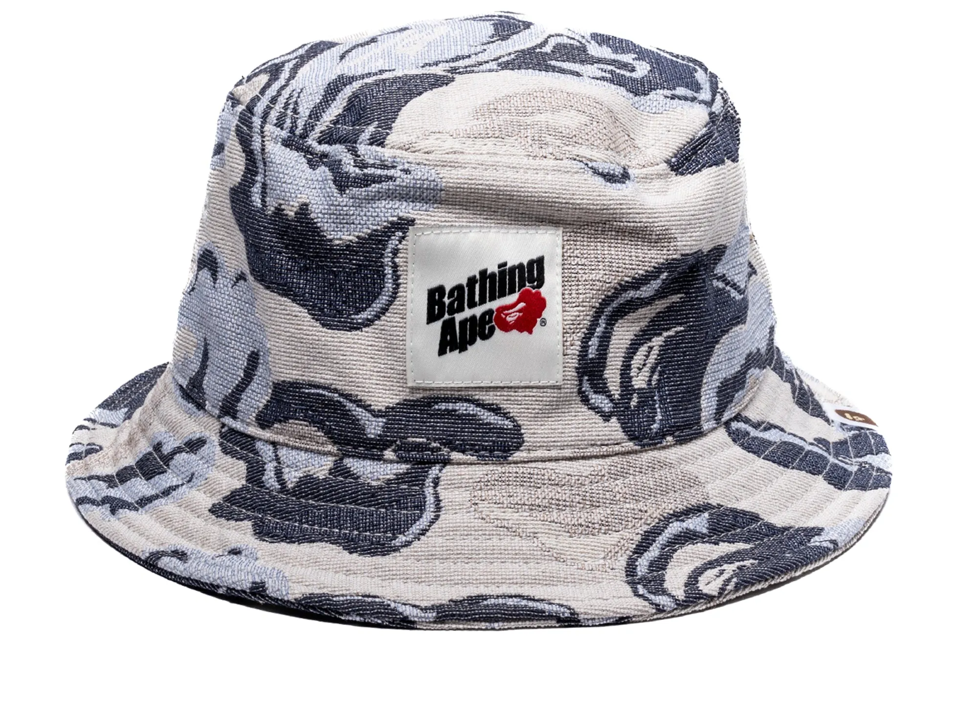 Bape Blue Art Camo Bucket Hat