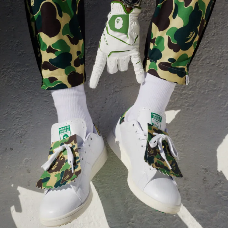 Bape Continues 30th Anniversary Celebrations With a Collaborative Adidas Stan Smith Golf “ABC Camo”