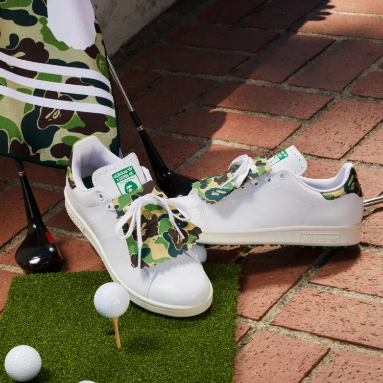 Bape Continues 30th Anniversary Celebrations With a Collaborative Adidas Stan Smith Golf “ABC Camo”