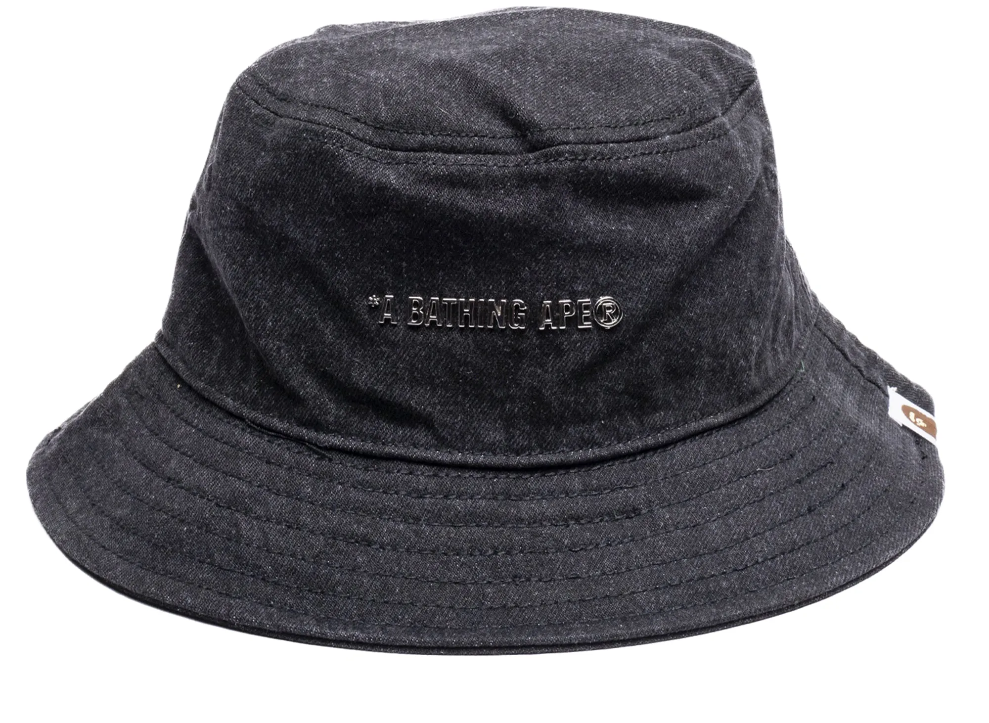 Bape Denim Bucket Hat - Black