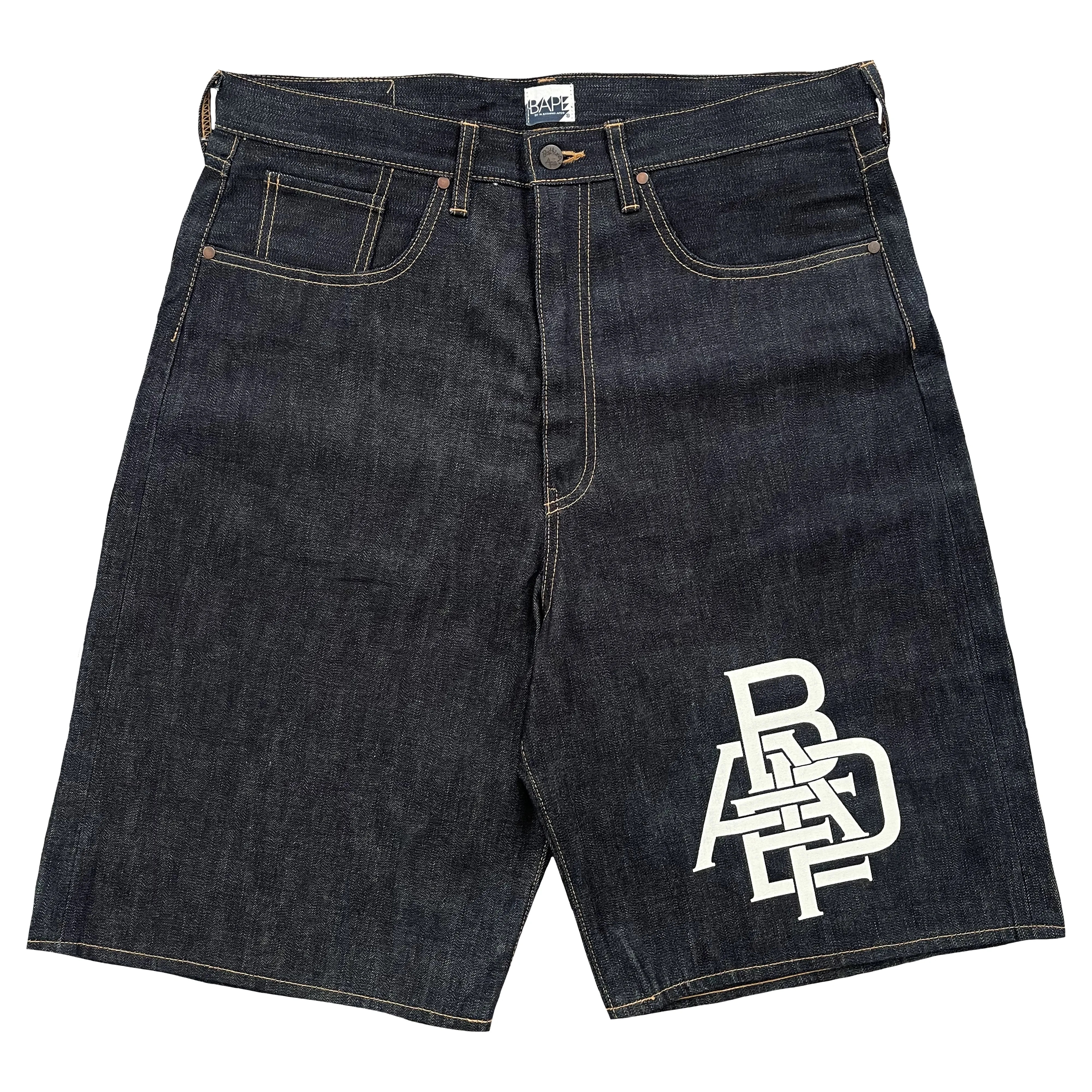 Bape Denim Shorts