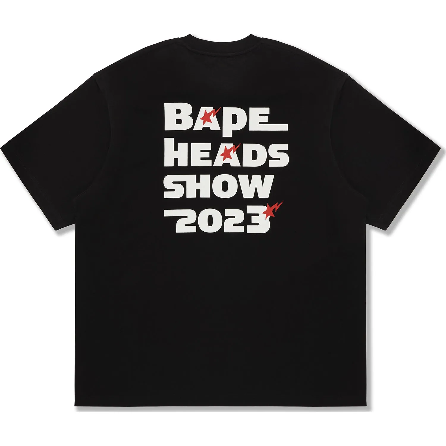 BAPE HEADS SHOW BAPE RELAXED FIT TEE MENS