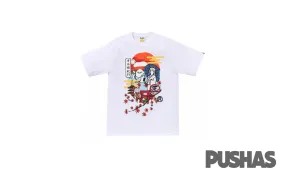 Bape Japan Culture Ape Head T-Shirt - White.AI