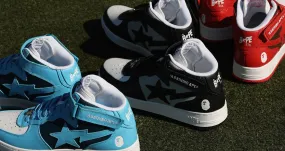 BAPE Looks to Signature Collegiate Colors For Latest BAPE STA MI Range