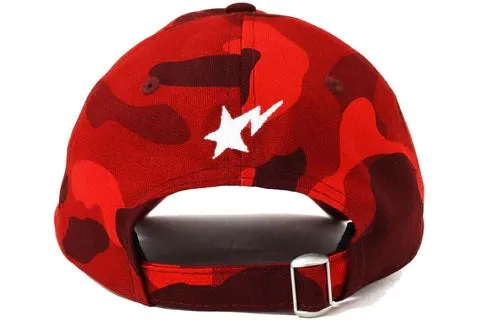 BAPE New Era Color Camo Ape Head 9Twenty Cap Red