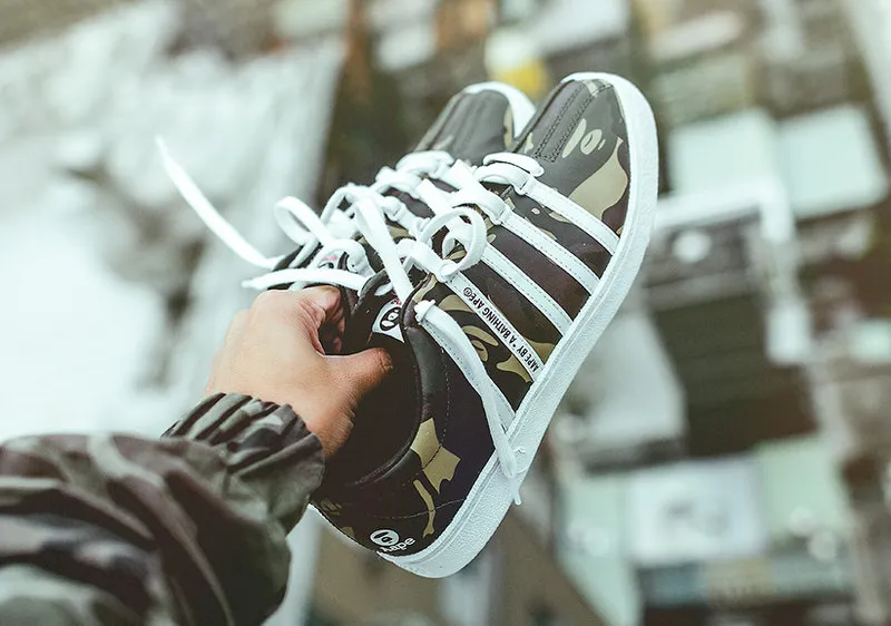 BAPE Partners With K-Swiss for Classic 66 Collaboration