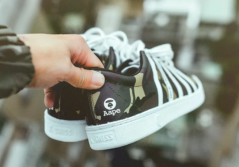 BAPE Partners With K-Swiss for Classic 66 Collaboration