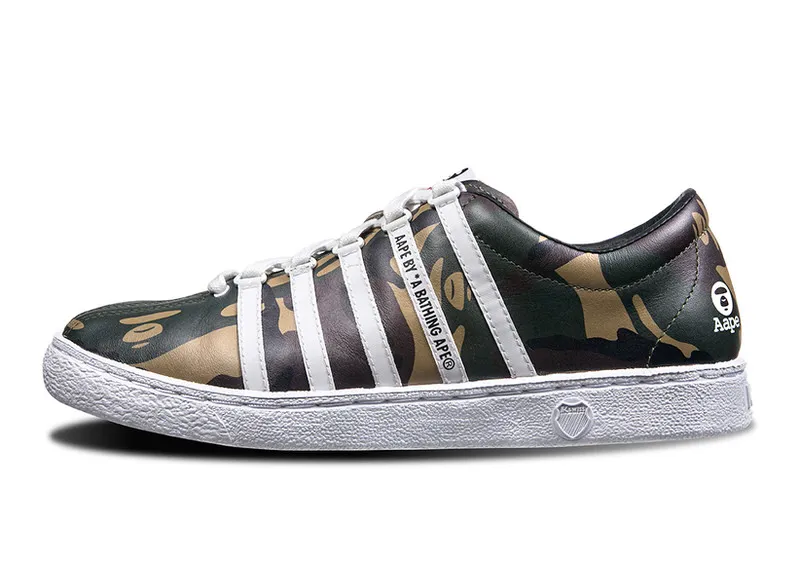 BAPE Partners With K-Swiss for Classic 66 Collaboration