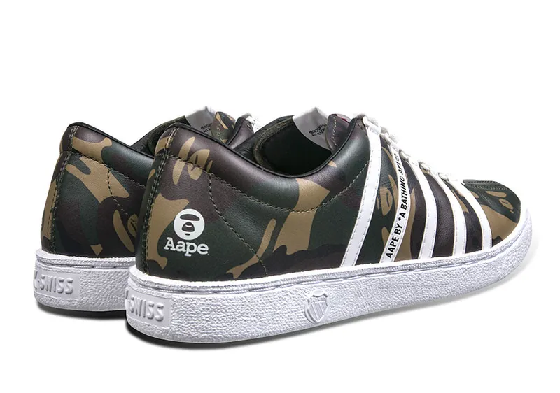 BAPE Partners With K-Swiss for Classic 66 Collaboration