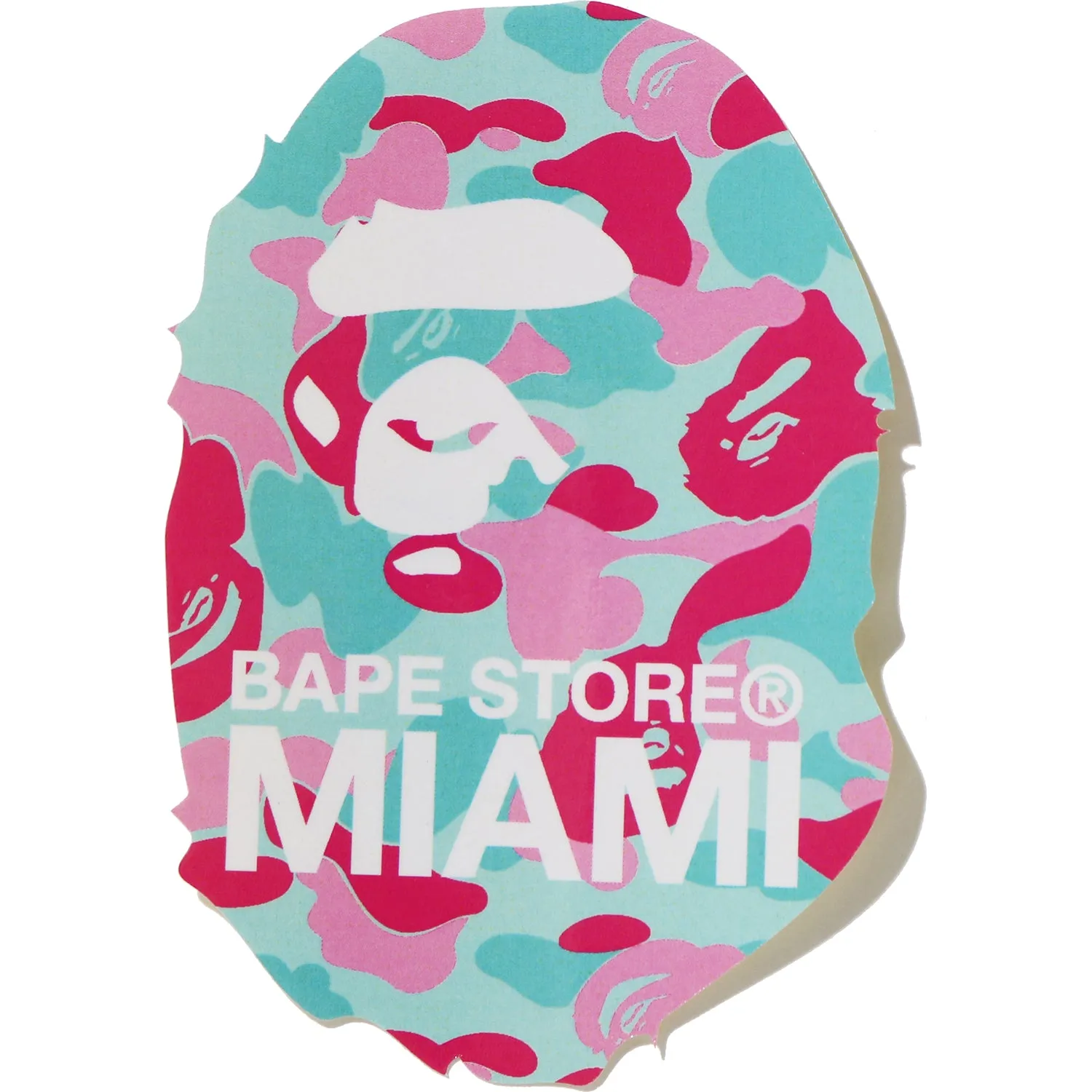 BAPE STORE MIAMI BUMPER STICKER