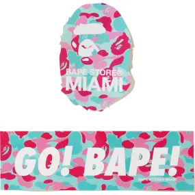 BAPE STORE MIAMI BUMPER STICKER