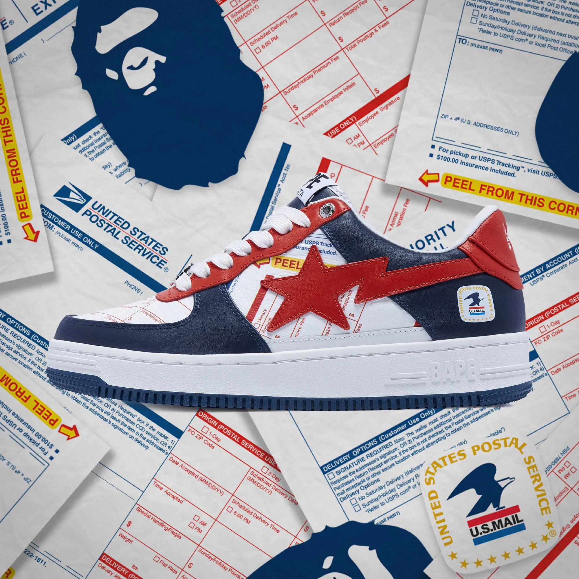 BAPE Taps The United States Postal Service for Upcoming BAPE STA Collection