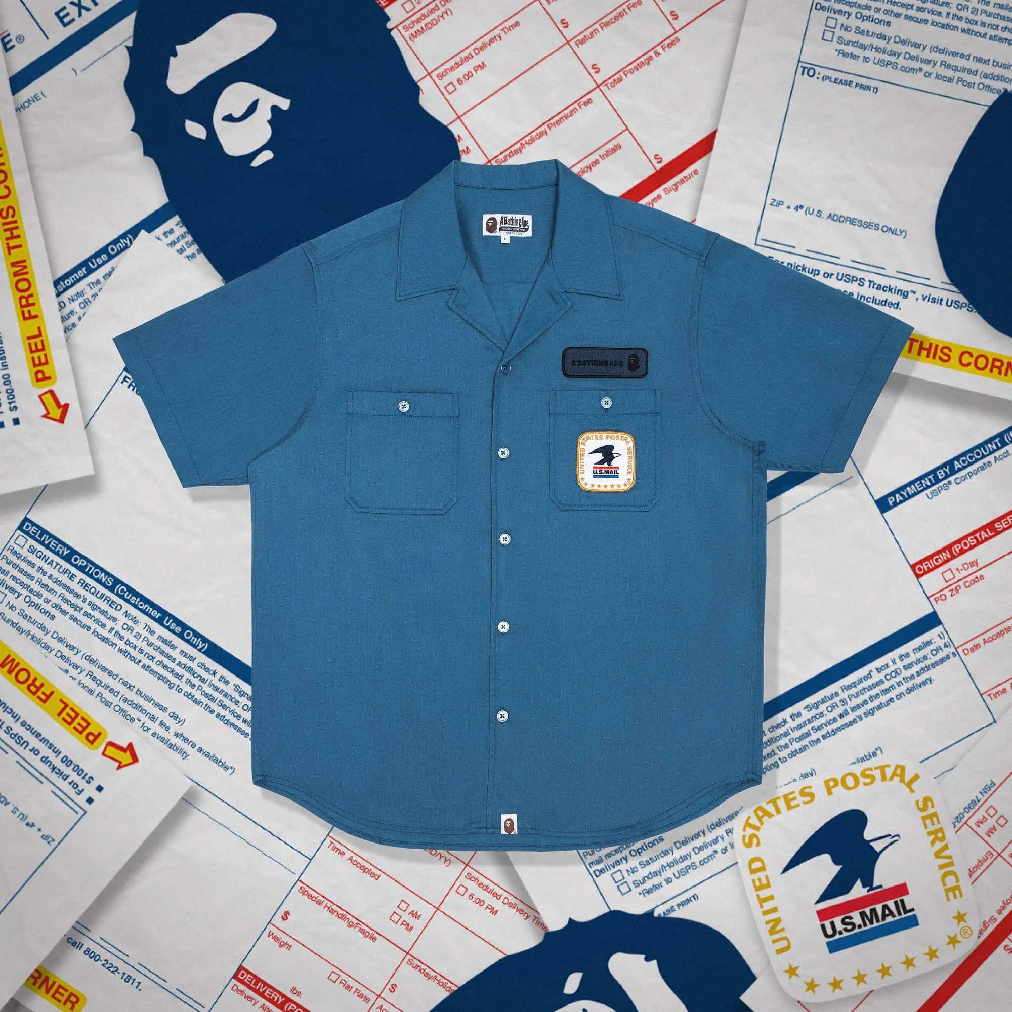 BAPE Taps The United States Postal Service for Upcoming BAPE STA Collection