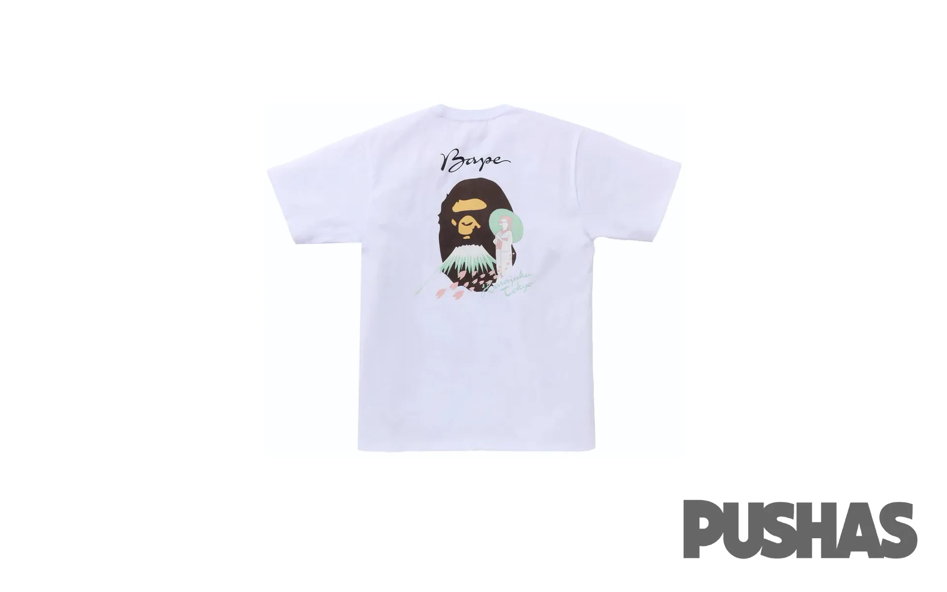 Bape White Souvenir T-Shirt 2023