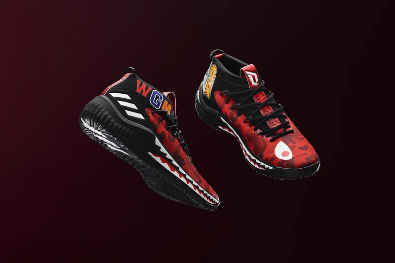 BAPE x adidas Dame 4 Releasing in Three Colorways During All-Star Weekend